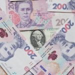 a close-up of some money